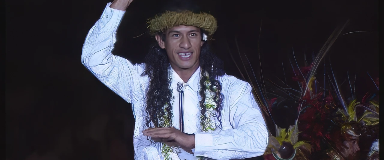 Heiva i Tahiti 1996 - Heikura Nui - Eugène Kavera - Meilleur danseur Hura tini