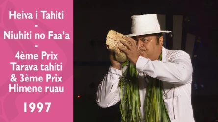 Heiva i Tahiti 1997 - Niuhiti no Faa'a - 4ème Prix Tarava tahiti & 3ème Prix Himene ruau