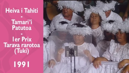 Heiva i Tahiti 1997 - Tamari'i Patutoa - 1er Prix Tarava rarotoa (Tuki)