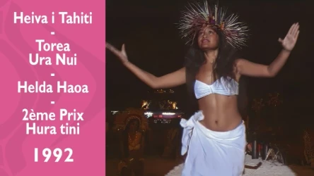 Heiva i Tahiti 1992 - Torea Ura Nui - Helda Haoa - 2ème Prix Hura hou