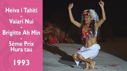 Heiva i Tahiti 1993 - Vaiari Nui - Brigitte Ah Min - 3ème Prix Hura hou