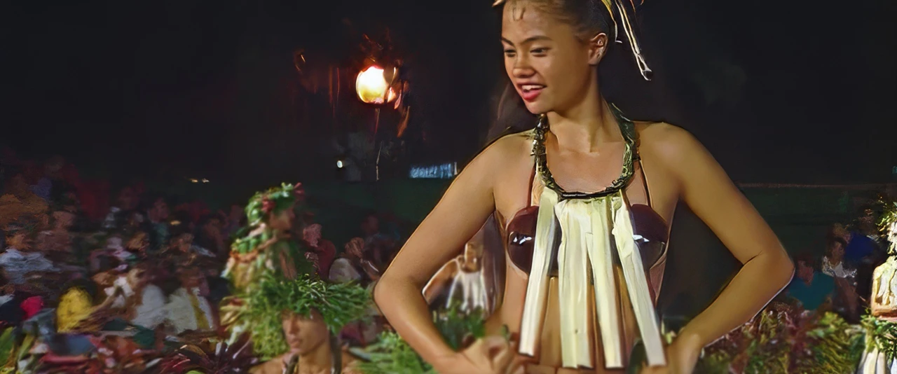 Heiva i Tahiti 1993 - Hei Tiare - 5ème Hura avatau