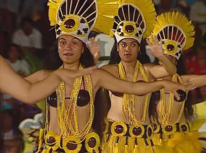 Heiva i Tahiti 1993 - Tamari'i Raivavae - 7ème Hura avatau