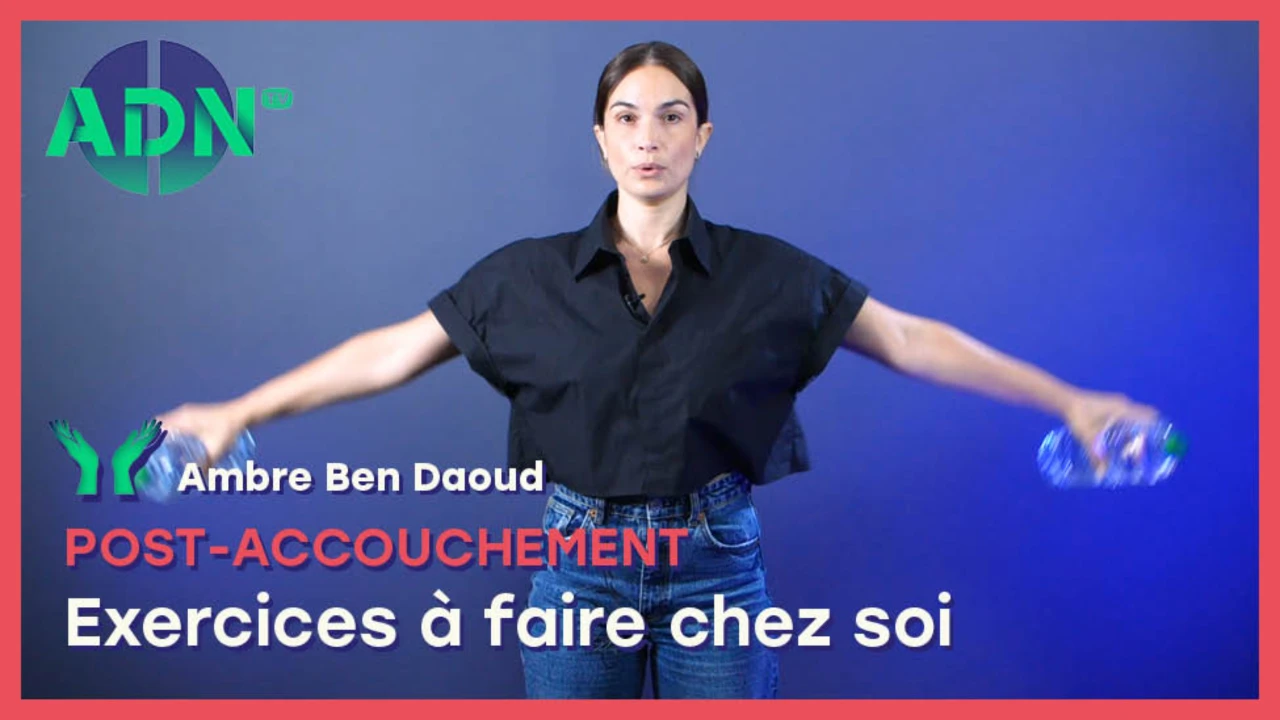 Post-accouchement : Petits exercices à faire chez soi