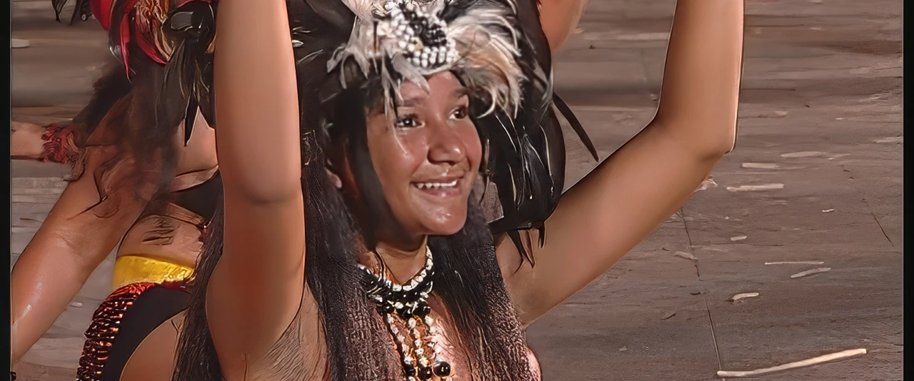 Heiva Tumu Nui 2003 - Festival de chants et danses - Te Haka Tupuna Nui de Nuku Hiva