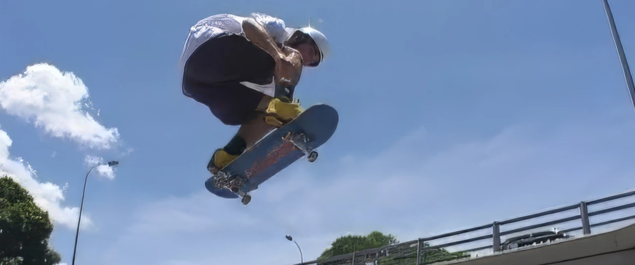 Clip Ecran glisse - Skate-board