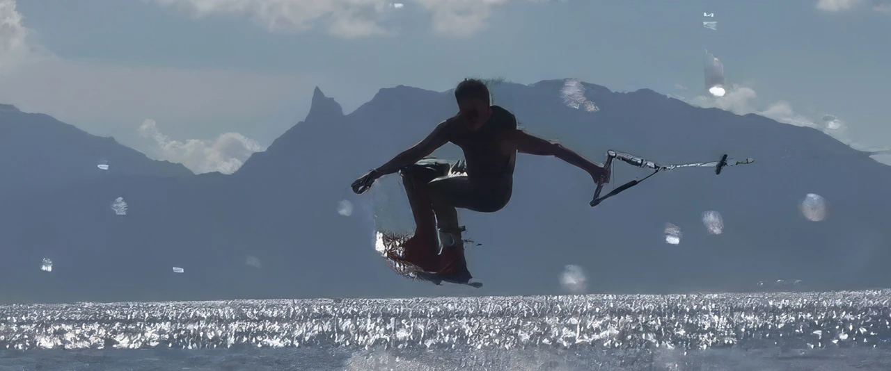 Clip Ecran glisse - Wakeboard