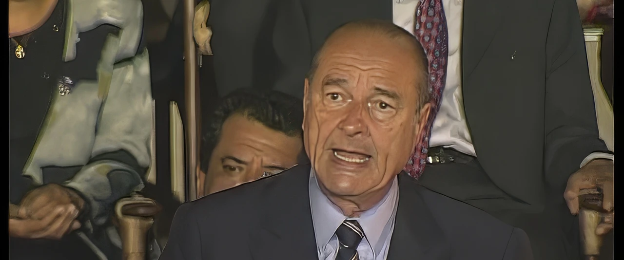 Visite du Président Chirac en Polynésie française