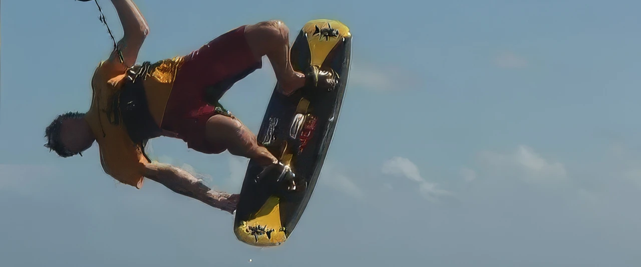 Ecran Glisse - Gros plan sur le kitesurf