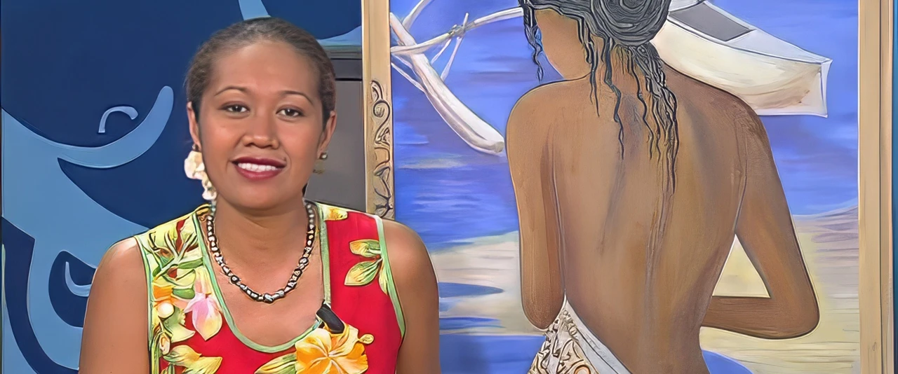 Parau Api Art - la peintre Benilde Menghini