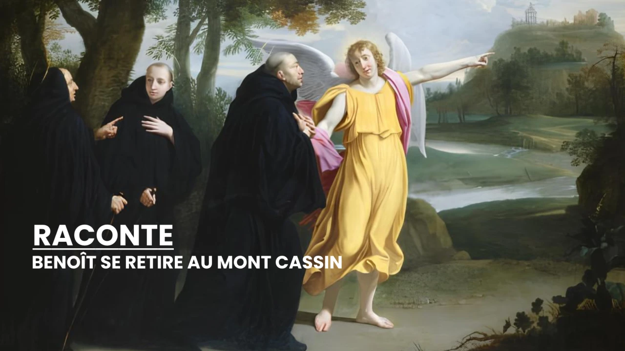 RACONTE - Benoît se retire au Mont Cassin