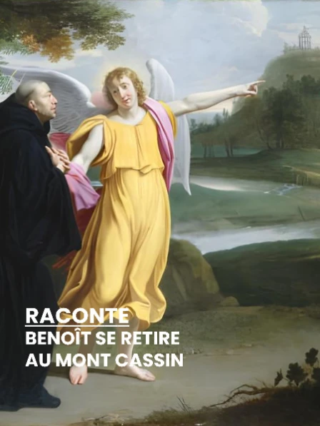 RACONTE - Benoît se retire au Mont Cassin